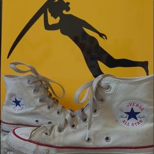 White High Top Converse
